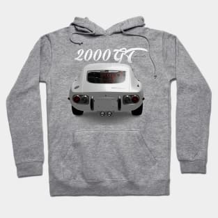 toyota 2000gt 1965 Back White Hoodie